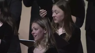 His Eye Is on the Sparrow arr. Zanaida Robles | Baylor A Cappella Choir