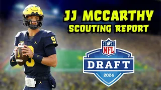 JJ McCarthy: Polished and NFL Ready | 2024 NFL Scouting Report