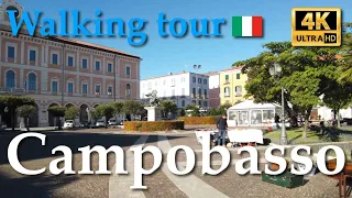 Campobasso (Molise), Italy【Walking Tour】History in Subtitles - 4K