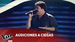 Pedro Culiandro - "Oración del Remanso" - Blind Auditions - La Voz Argentina 2018