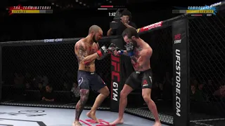 Cub Swanson Brawling EA UFC 4 Online RANKED
