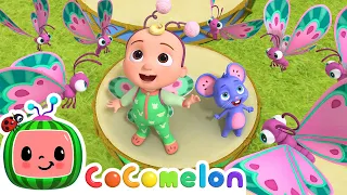 Butterfly Song | CoComelon Animal Time Nursery Rhymes & Songs for Kids