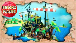Pirates of Barracuda Bay 21322 LEGO Ideas - Stop Motion Review