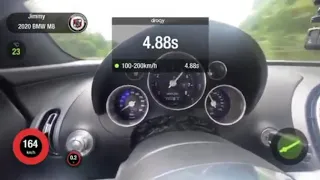 Bugatti EB Veyron 16.4 Stage 1 1080 HP 100-200 acceleration dragy