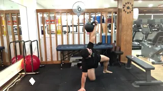 2019/7/26 simple and sinister test with the 40kg kettlebell