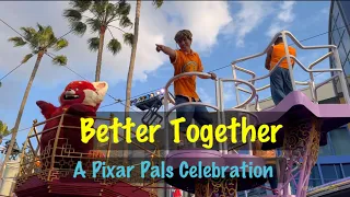 Better Together Parade: A NEW Pixar Pals Celebration at Disneyland’s Pixar Fest 2024 in DCA 4K