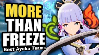 LEARN THE NEW BROKEN AYAKA TEAMS! ★Best Ayaka Teams & Builds Genshin Impact Guide★