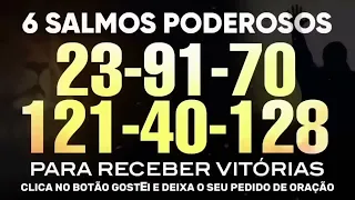 6 SALMOS PODEROSOS SALMO 23, 91, 70, 121, 40 e 128 PARA RECEBER VITÓRIA