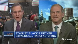 Stanley Black & Decker CEO on trade tariffs and supply chain diversification