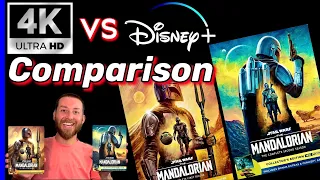 The Mandalorian Season 1 & 2 4K UHD Blu Ray Review Exclusive 4K vs Disney+ Image Comparison Analysis