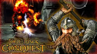 Gandalf VS Balrog! | Moria Mission | Lord of the Rings Conquest