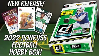 Better Late Than Never! 2022 Panini Donruss Football Hobby Box Review!