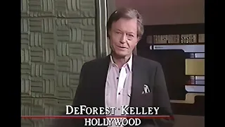 DeForest Kelley tours  Star Trek TNG  sets September 27, 1990 - Remastered