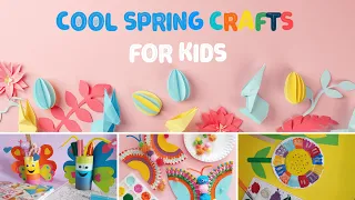 EASY SPRING CRAFTS FOR KIDS | PAPER PLATE BUTTERFLY | TOILET PAPER ROLL BUTTERFLY