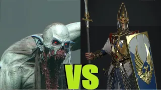 Мрачные призраки vs Копейщики Total War Warhammer 2. тесты юнитов v1.5.0.