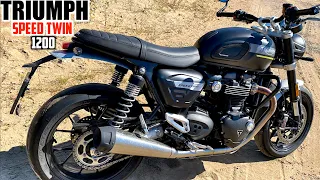 Triumph Speed Twin 1200 Test Ride and Specs