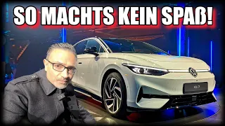 VW ID.7 Vorstellung IM GEDRÄNGE! Kann ja nur ein schlechtes Video werden! #id7  #vw