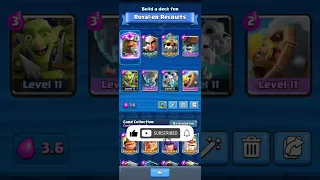 BEST ROYAL RECRUITS DECKS CLASH ROYALE ( 5 DECK )