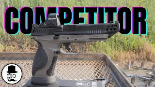 Aluminum framed Competition gun?  Maybe? S&W M&P Competitor