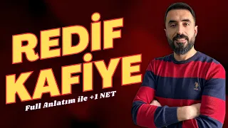 +1 NET KAFİYE VE REDİF Nokta Atışı Örnekler ile FULL TEKRAR AYT EDEBİYAT 2023