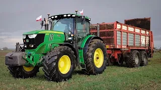 ㋡ OBORNIK 2024 ㋡✩ JOHN DEERE 6210R w AKCJI✩Massey Ferguson&Manitou✩ GR. SIKORA