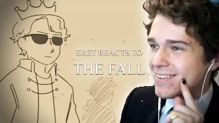 Eret Reacts to "The  Fall" Dream SMP Animatic!!!