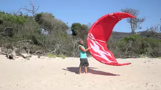 Kitesurfen: Tutorial Starten und Landen / Launching and Landing a Kite | AllYouCanSurf