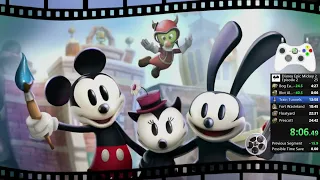 Epic Mickey 2 Episode 2 Speedrun Attempt #2 24:19.92