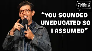 Moshe Kasher | English vs Australians | Stand-Up On The Spot