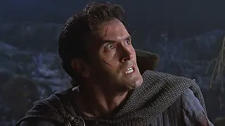 ARMY OF DARKNESS "Three Words" + Trailer (1992) Sam Raimi