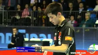 PRO TOUR Grand Finals. London. Men's Singles Finals: MA LONG vs ZHANG JIKE