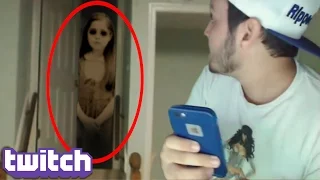 Top 5 Twitch Streamers WHO CAUGHT GHOSTS ON STREAM! (Twitch Live Stream Ghost Sightings)