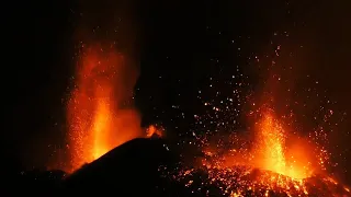 Dos meses con el volcán de La Palma en erupción