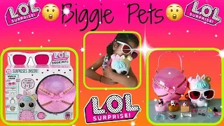 Lol Biggie Pets! Hop Hop Bunny Unboxing New Eye Spy Series With Toys and Fun with Piya