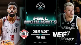 Cholet Basket v VEF Riga | Full Game Highlights | #BasketballCL 2023-24