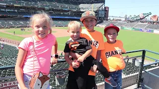Our FIRST San Francisco Giants Game at Oracle Park ⚾️ Giants vs Cubs