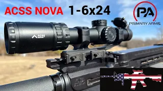 Primary Arms SLx 1-6x24 ACSS NOVA - 360° REVIEW