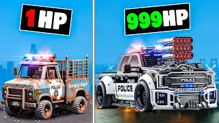 Upgrading to the FASTEST Police Trucks in GTA 5