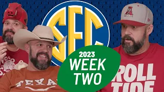 SEC Roll Call - Week Two (2023 Season)