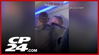 Fight breaks out in a flight heading to Hawaii