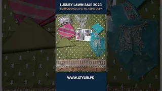 Embroidered Lawn suit | Embroidered Pakistani Dresses |  buy Pakistani suits online