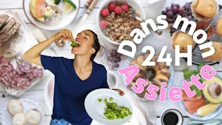 VLOG 29 - 24H DANS MON ASSIETTE DE SPORTIVE 🍏