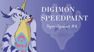 Gabumon [Digimon] || Speedpaint #4