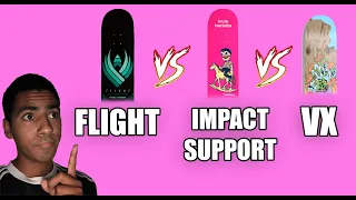 POWELL FLIGHT VS IMPACT SUPPORT VS SANTA CRUZ VX | REVEIW