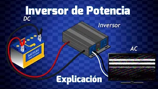 Explicación de inversores de potencia - ¿Cómo funcionan? Principio de funcionamiento del inversor