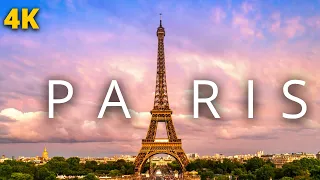 PARIS 4K - Scenic Relaxation Film With Calming Music