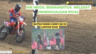 Inggil Bernarditus Selalu Menang Moto 1 Sport 4L s/d 250 CC JC SUPERTRACK Seri 1 Mojokerto