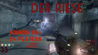 Der Riese Rounds 50+ With 2+ Players! Call Of Duty: Black Ops Zombies IN 2024 (No Commentary)