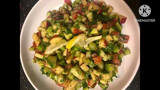 Vegan Salad Recipe | Healthy Vegetarian Salad | Easy and Delicious | سلطة صحية ولا أروع