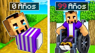 Sobreviviendo 100 AÑOS en MINECRAFT!